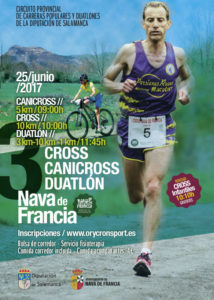 Cross , Canicross y Duatlon en la Nava de Francia