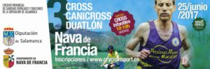 Cross , Canicross y Duatlon en la Nava de Francia