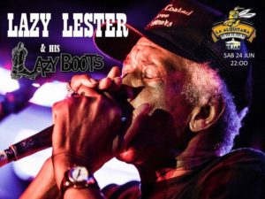 El cantante y armonicista de swamp blues Lazy Lester & His Lazy Boots estará en La Alquitara el 24 de junio