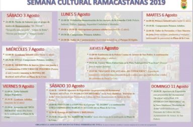 Semana Cultural Ramacastañas 2019